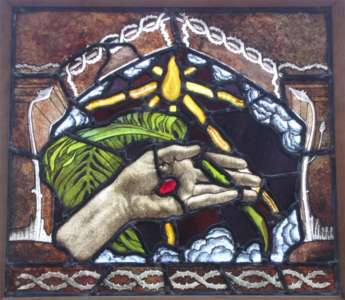 The Hand of Christ. The Palm of Peace, 1897 - Аксели Галлен-Каллела