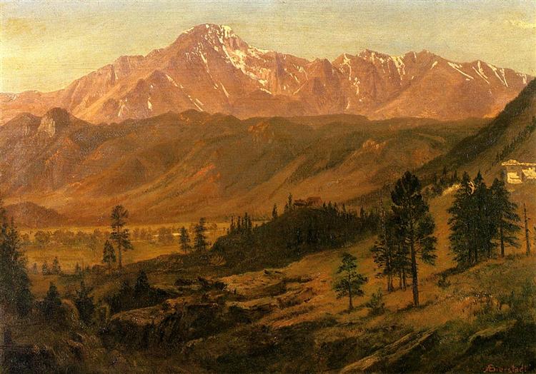 Pikes Peak - Альберт Бірштадт
