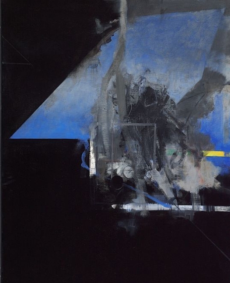Noir, Jaune et bleu, 1991 - Albert Bitran