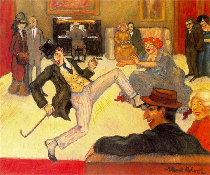 The dancer (Ragtime), 1911 - Альберт Блох
