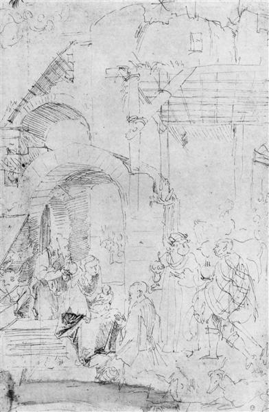 Adoration of the Magi - Albrecht Dürer