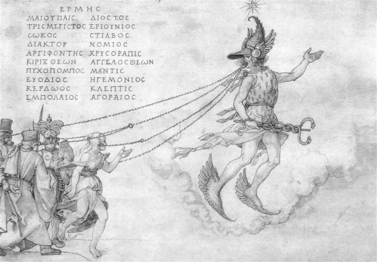 Allegory of eloquence - Albrecht Dürer