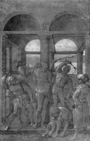 Бичевание Христа, 1504 - Альбрехт Дюрер