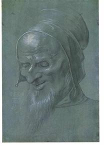 Head of a apostle - Albrecht Dürer
