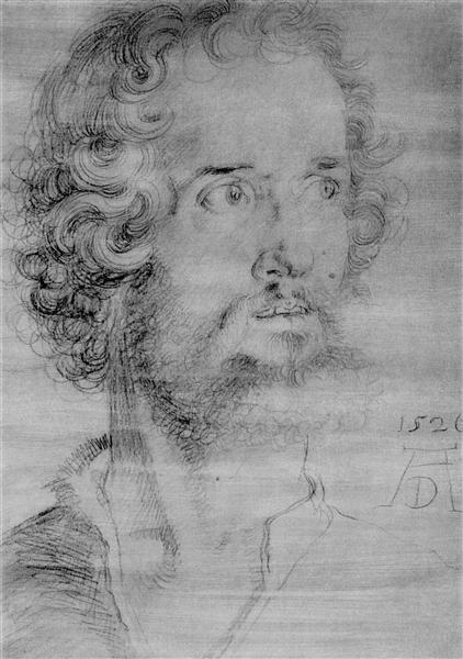 Голова Марка, 1526 - Альбрехт Дюрер