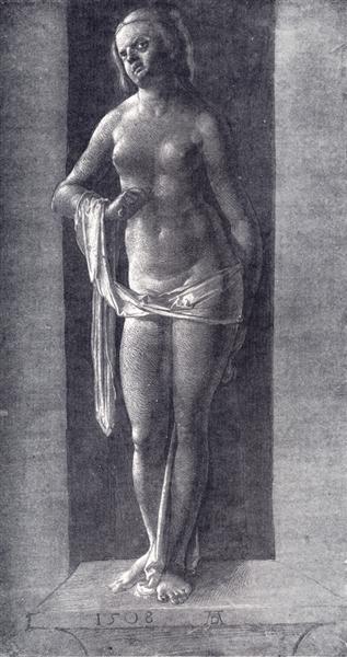 Lucrece, 1508 - Альбрехт Дюрер
