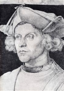 Portrait Of An Unknown Man - Albrecht Durer