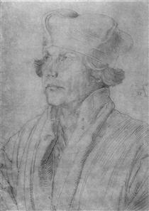 Portrait of Cardinal Lang von Wellenburg - 杜勒