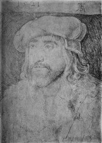 Портрет Кристиана II, короля Дании - Альбрехт Дюрер