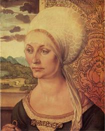 Portrait of Elsbeth Tucher - 杜勒