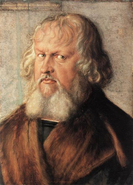 Portrait of Hieronymus Holzschuher, 1526 - Alberto Durero