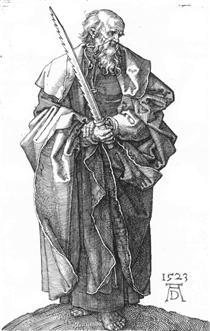 St Simon - Albrecht Dürer