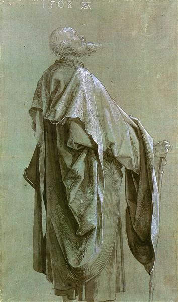 Стоящий апостол, 1508 - Альбрехт Дюрер