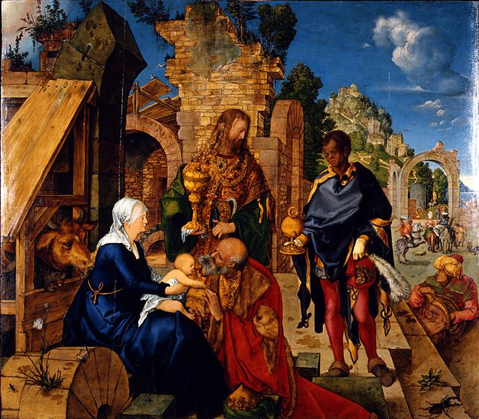 Adoración de los Magos, 1504 - Alberto Durero