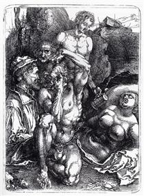 The Desperate Man - Albrecht Dürer