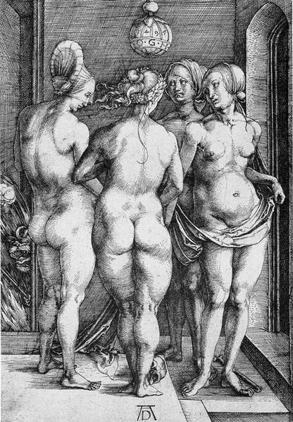 The Four Witches, 1497 - Albrecht Durer
