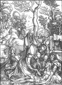 The Lamentation for Christ - Albrecht Durer