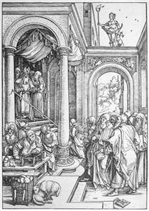 The Presentation of the Virgin in the Temple - Albrecht Durer