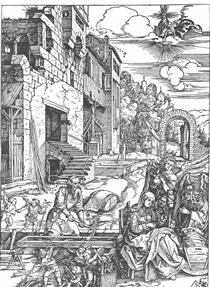 The Rest during the flight to Egypt - Albrecht Dürer