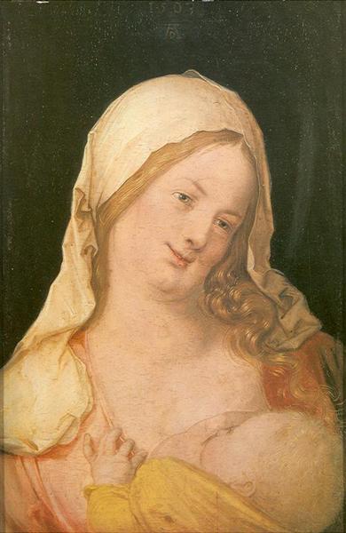 Virgin Suckling the Child, 1503 - Альбрехт Дюрер
