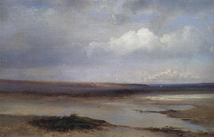 Volga, 1870 - Aleksey Savrasov