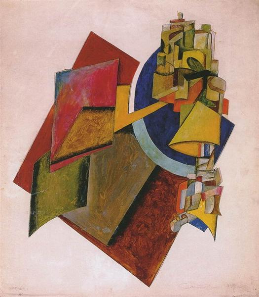 Composition, 1917 - Alexander Michailowitsch Rodtschenko