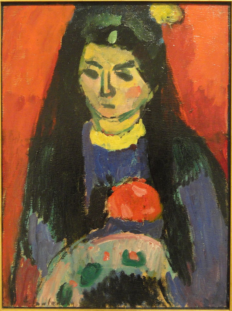 Red Blossom - Alexej von Jawlensky - WikiArt.org