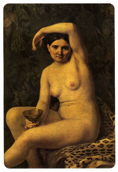 Bather with a Bowl, c.1832 - Alekséi Venetsiánov