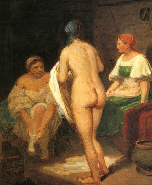 Bathers, 1829 - Алексей Венецианов