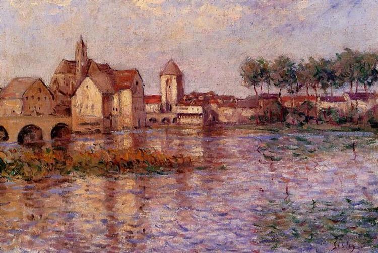 Moret-sur-Loing, 1892 - Alfred Sisley