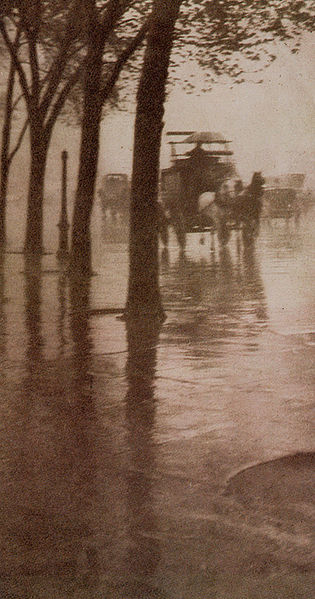 Spring Showers, The Coach, 1902 - Альфред Стиглиц