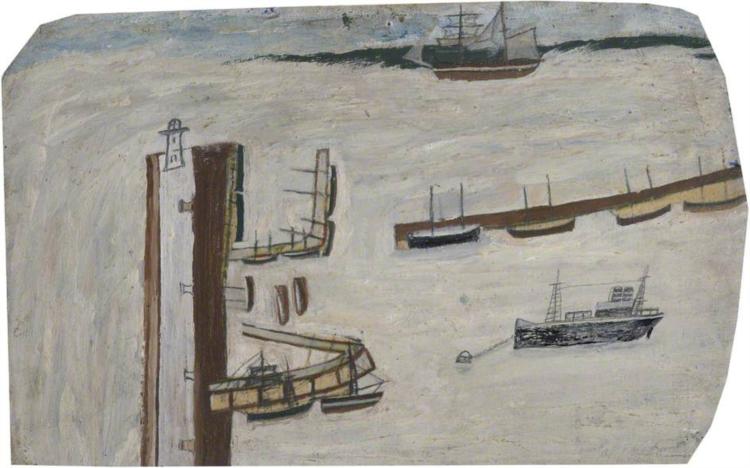 Harbour Scene - Alfred Wallis