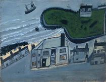 The Hold House Port Mear Square Island Port Mear Beach - Alfred Wallis