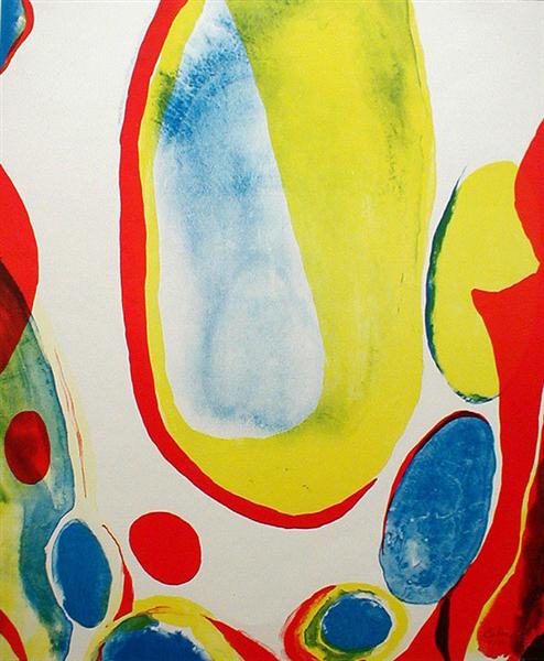 Red, Yellow and Blue, 1960 - Alice Baber