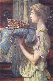 A Crown - Lawrence Alma-Tadema