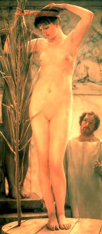Un Modèle - Lawrence Alma-Tadema