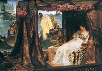 Marc Antoine et Cléopâtre - Lawrence Alma-Tadema