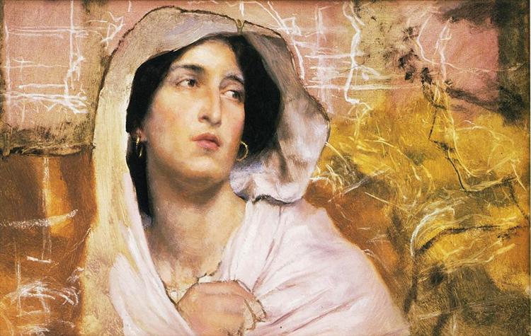 Portrait of a Woman, 1902 - Лоуренс Альма-Тадема