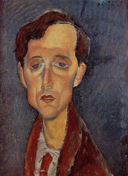 Frans Hellens, 1919 - Amedeo Modigliani