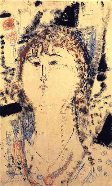 Rosa Porprina, 1915 - Amedeo Modigliani
