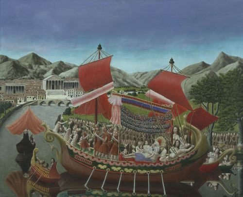 Cleopatra's Barge, 1939 - André Bauchant
