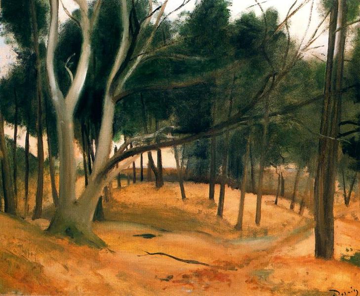 The Path of forest, 1928 - Андре Дерен
