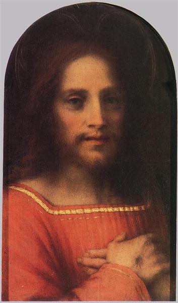 Христос Спаситель - Андреа дель Сарто