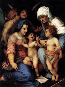 La Vierge aux anges - Andrea del Sarto
