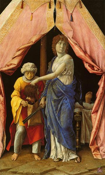 Judith, 1475 - Андреа Мантенья