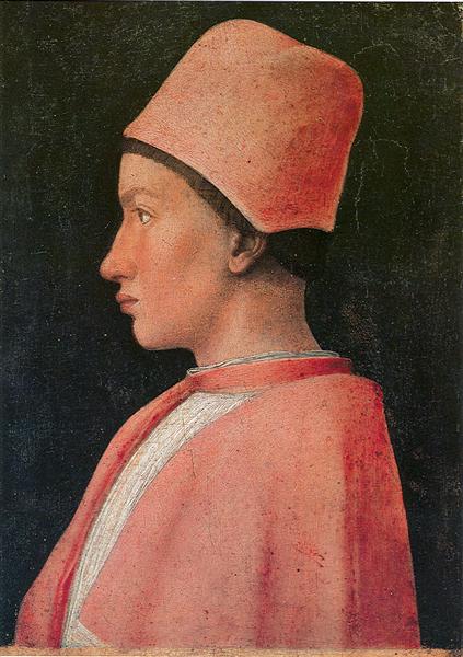 弗朗切斯科·貢扎加肖像, c.1461 - 安德烈亞‧曼特尼亞