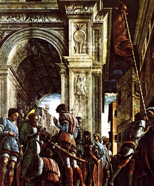 Saint James on the Way to his Execution, c.1450 - c.1455 - 安德烈亞‧曼特尼亞