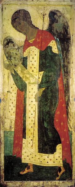 Архангел Гавриил, 1408 - Андрей Рублёв
