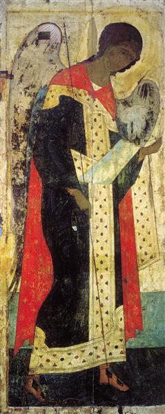 Архангел Михаил, 1408 - Андрей Рублёв