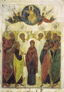 Ascension of Jesus - Andreï Roublev